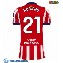 Fotballdrakt Dame Atletico Madrid Cristian Romero #21 Hjemmedrakt 2026-27 Kortermet